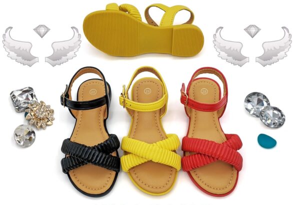 Kid Sandals Bulk Bundle –  48 Pairs for $470
